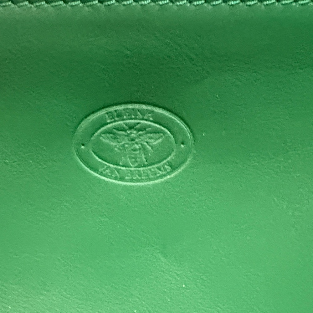 Eleish Van Breems Green Folly Leather Clutch - Picture 2 of 3